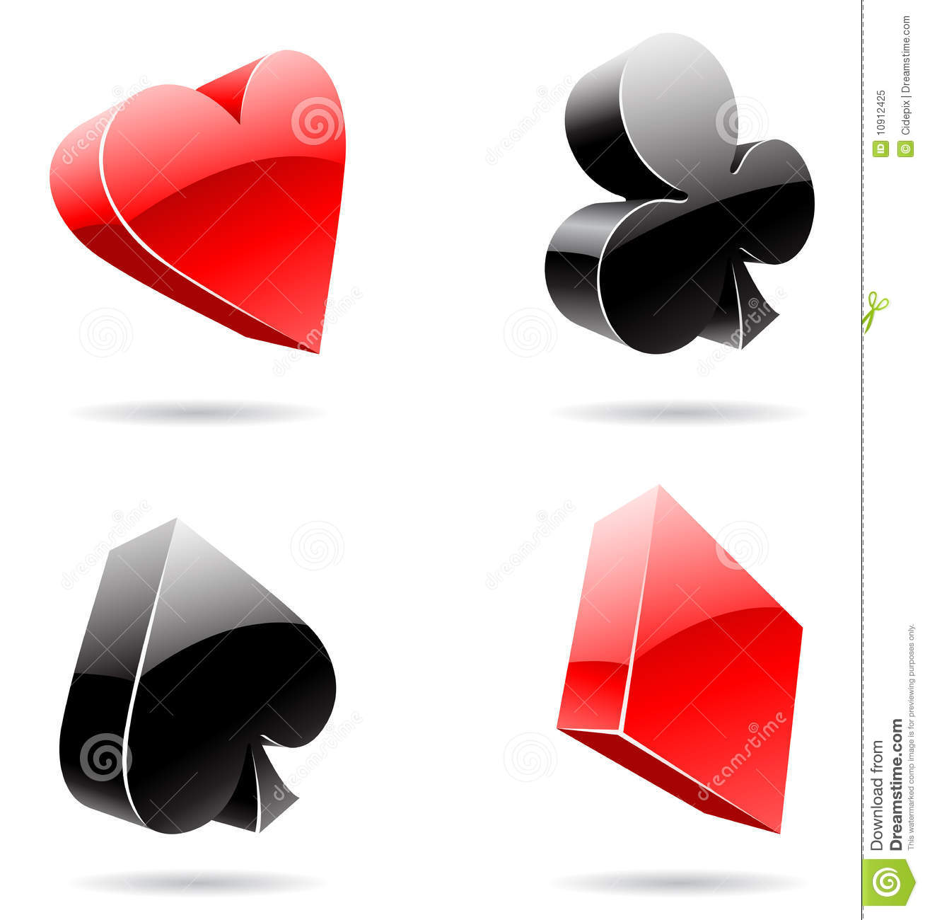 Playing Card Suits Playing Card Suits