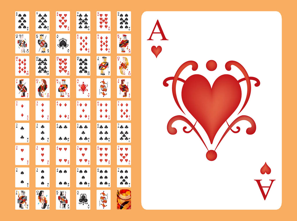 Playing Card Vector Playing Card Vector