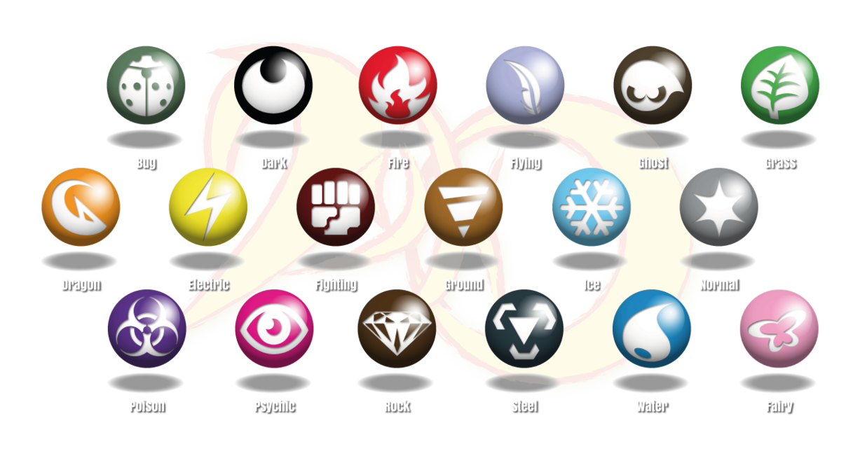 Pokemon Fairy-type Symbol Pokemon Fairy-type Symbol