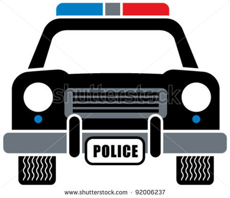 Police Car Illustration