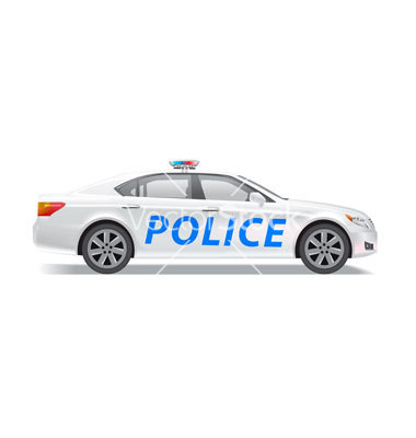 Police Car Vector Art