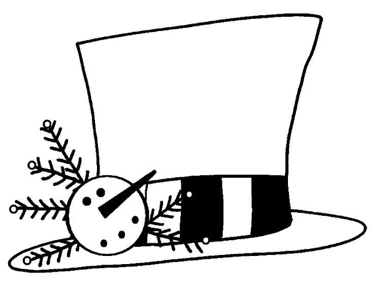 Printable Snowman Hat Pattern