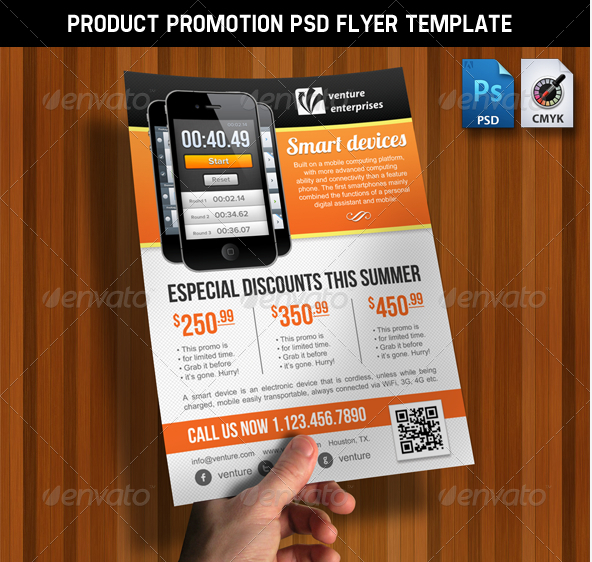 Product Promotion Flyer Template