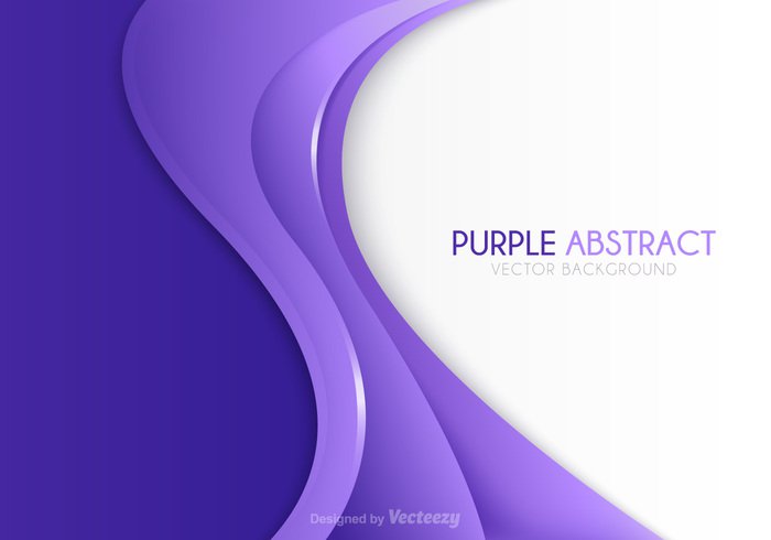 Purple Abstract Vector Free