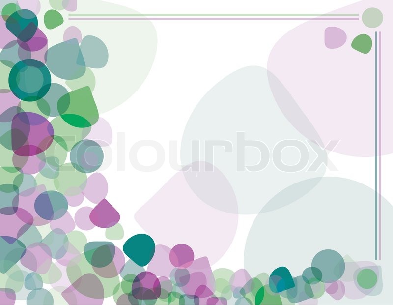 Purple and Green Vector