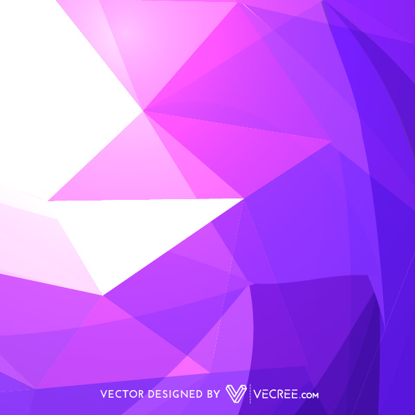 Purple Geometric Vector