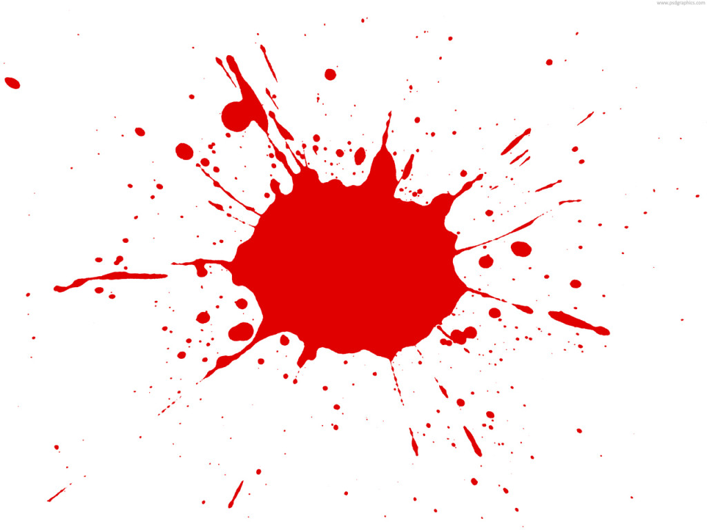 Red Paint Splatter