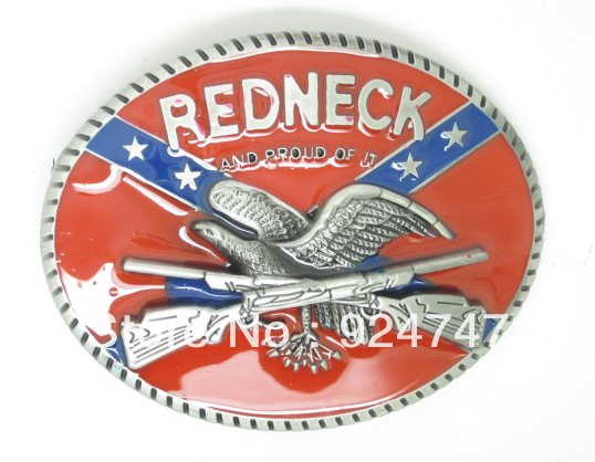 Redneck Confederate Flag Belt Buckles