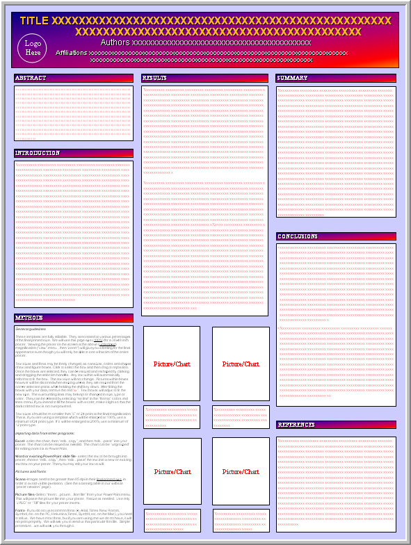 Research Poster Template Free Download