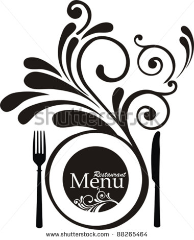 Restaurant Logos Black and White