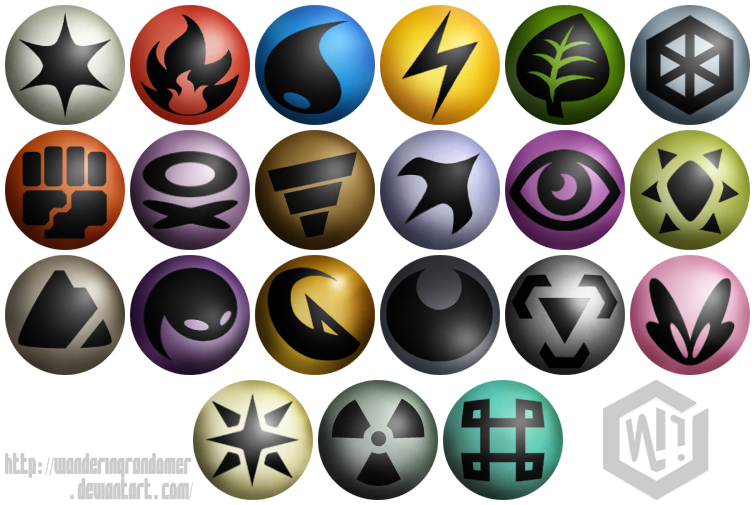Rock Type Pokemon Symbol Rock Type Pokemon Symbol
