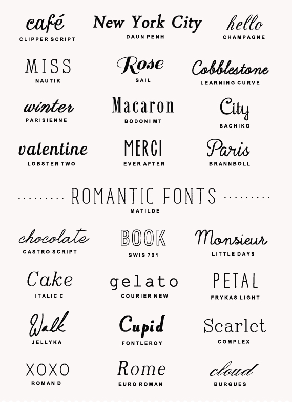 Romantic Script Font