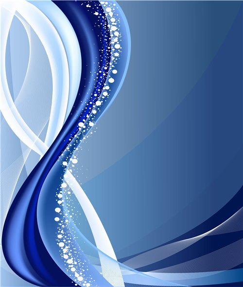Royal Blue and Silver Background PSD