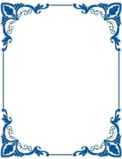 Simple Border Designs for Projects