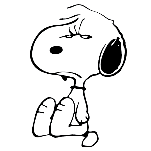 Snoopy Facebook Stickers