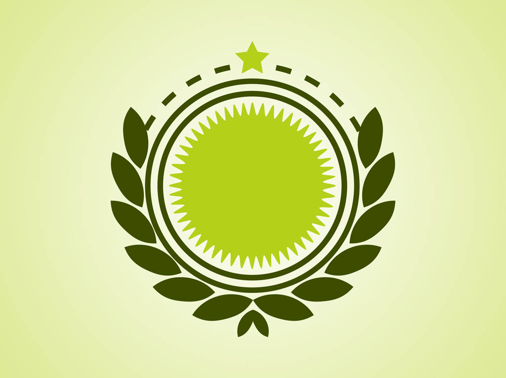 Star Badge Vector