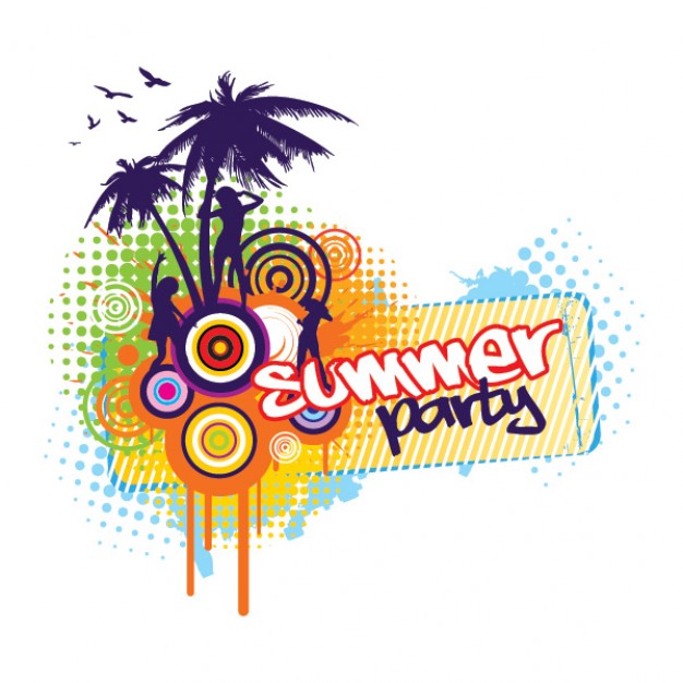 Summer Party Graphics Free