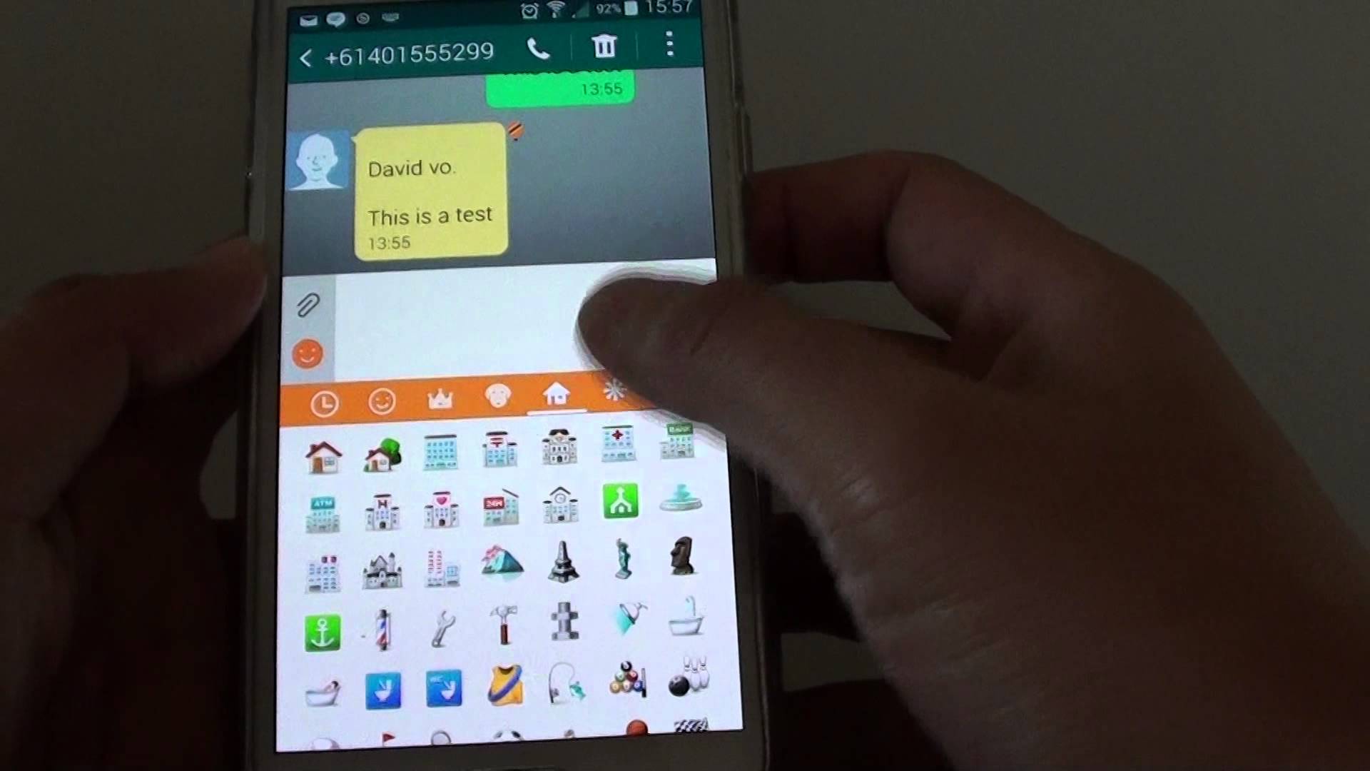 Text Message Icon Samsung Galaxy S5