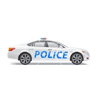 Police Car Vector Art