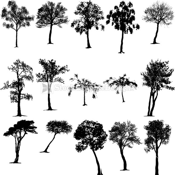 Tree Vector Art Designs