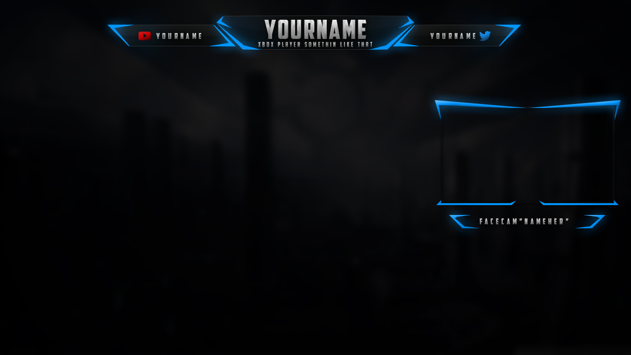 Twitch Overlay Template Free