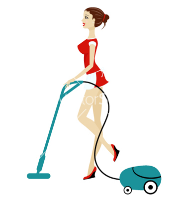 Vector Cleaning Girl Vector Cleaning Girl