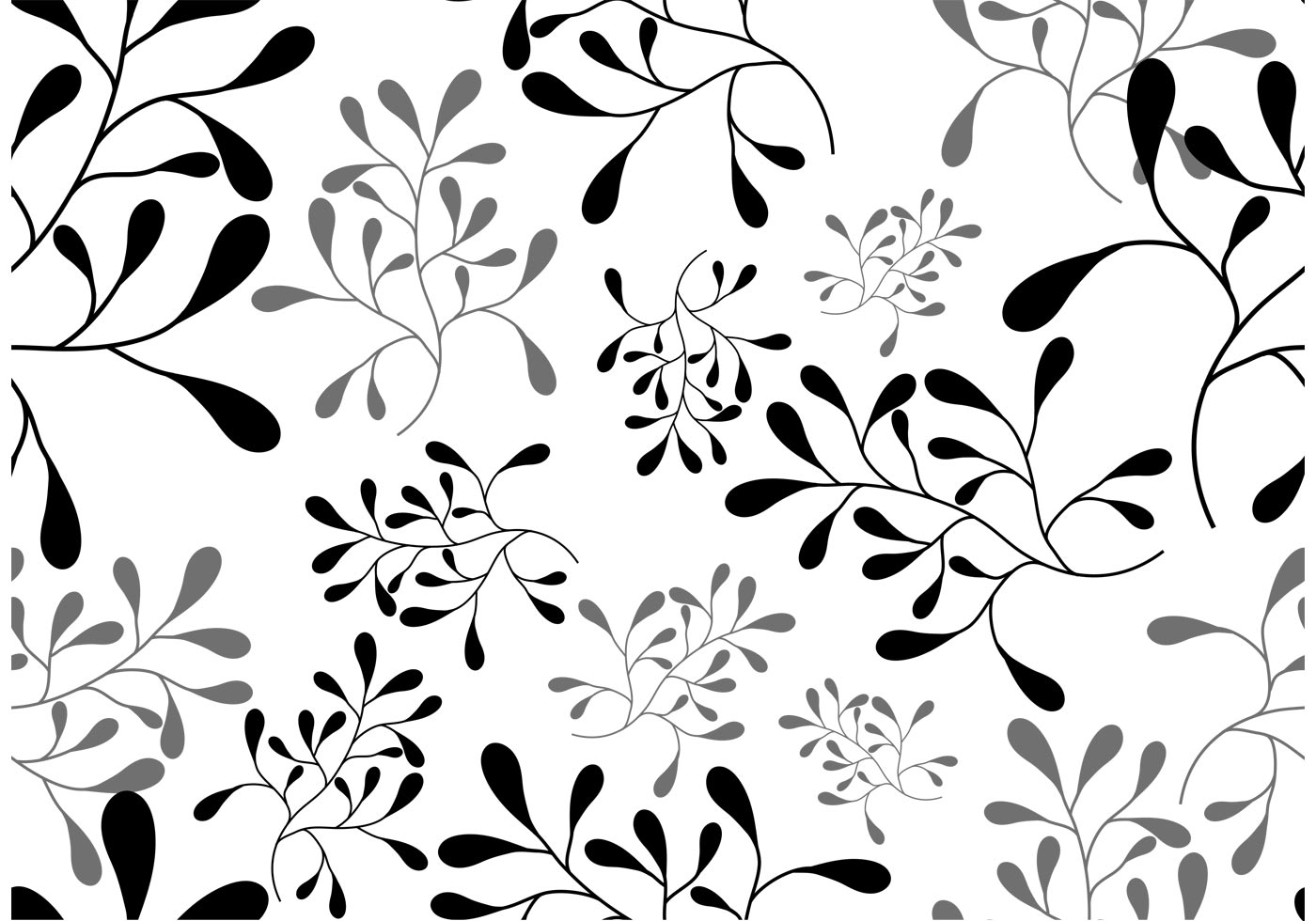 Vector Leaf Pattern