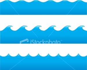 Vector Ocean Wave Clip Art