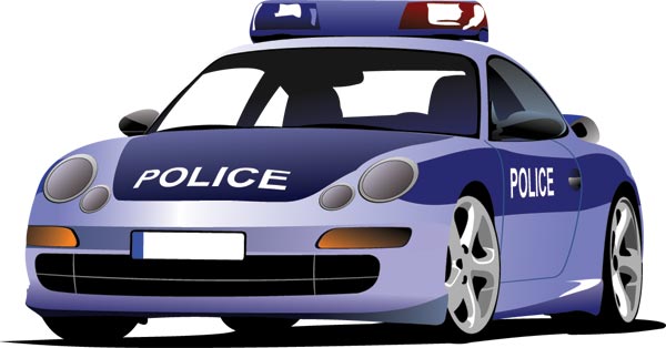 Vector Police Car Templates