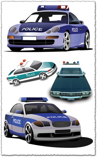 Vector Police Car Templates