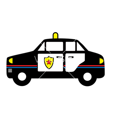 Vector Police Car