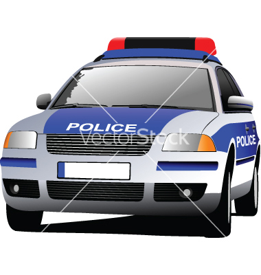 Vector Police Car