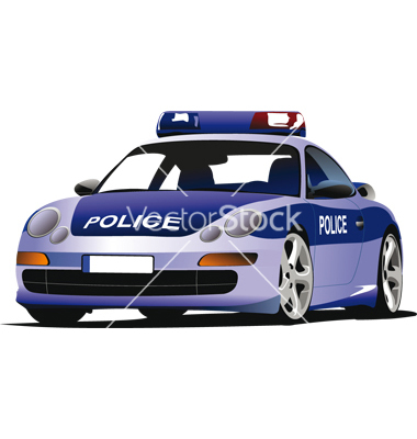 Vector Police Car