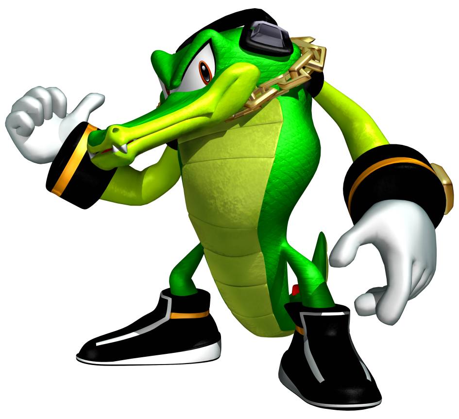 Vector The Crocodile Sonic X