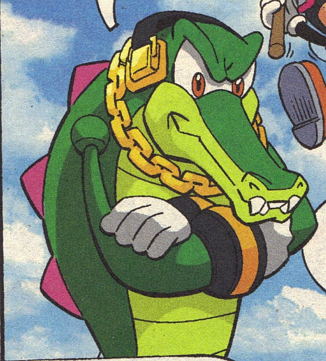 Vector The Crocodile Sonic X