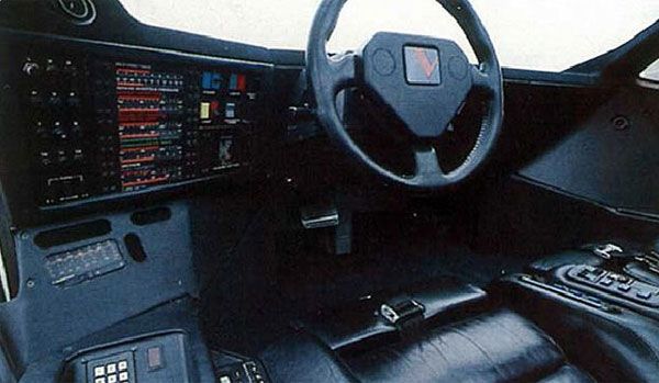 Vector W2 Interior