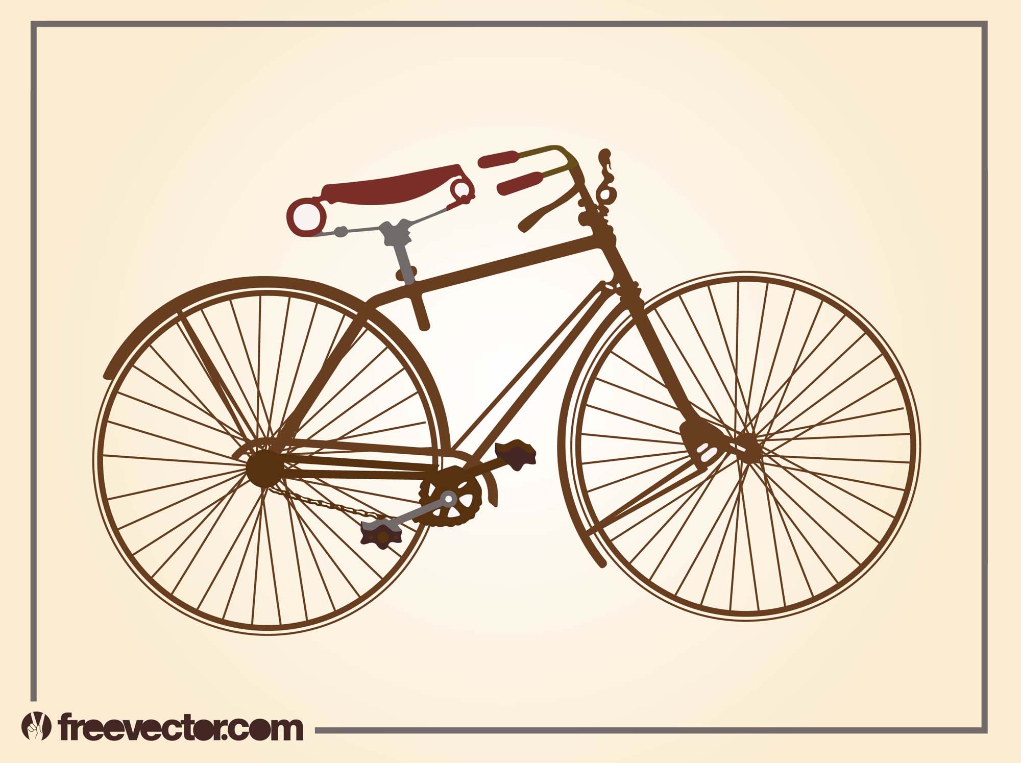 Vintage Bike Silhouette