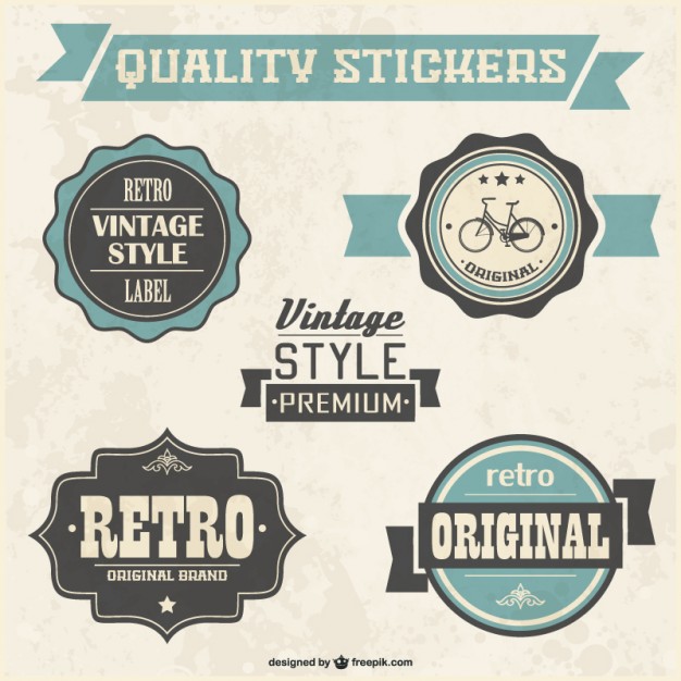 Vintage Retro Badge Vector Free