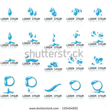 Water Drop Graphic Design Water Drop Graphic Design
