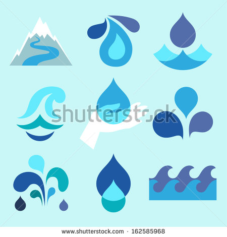 Water Drop Logo Design Water Drop Logo Design
