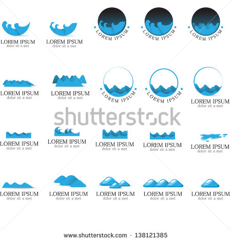 Water Drop Logo Design Water Drop Logo Design