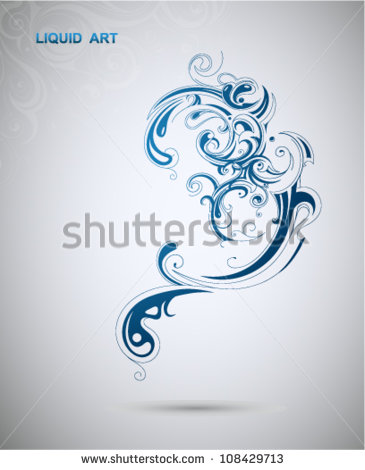 Water Splash Graphic Design