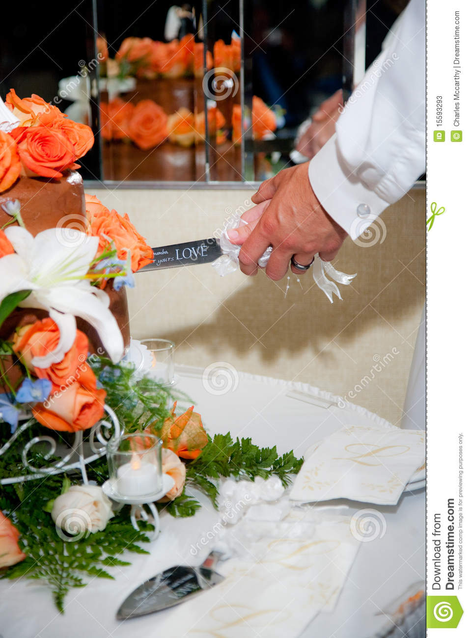 Wedding Cake Cutting