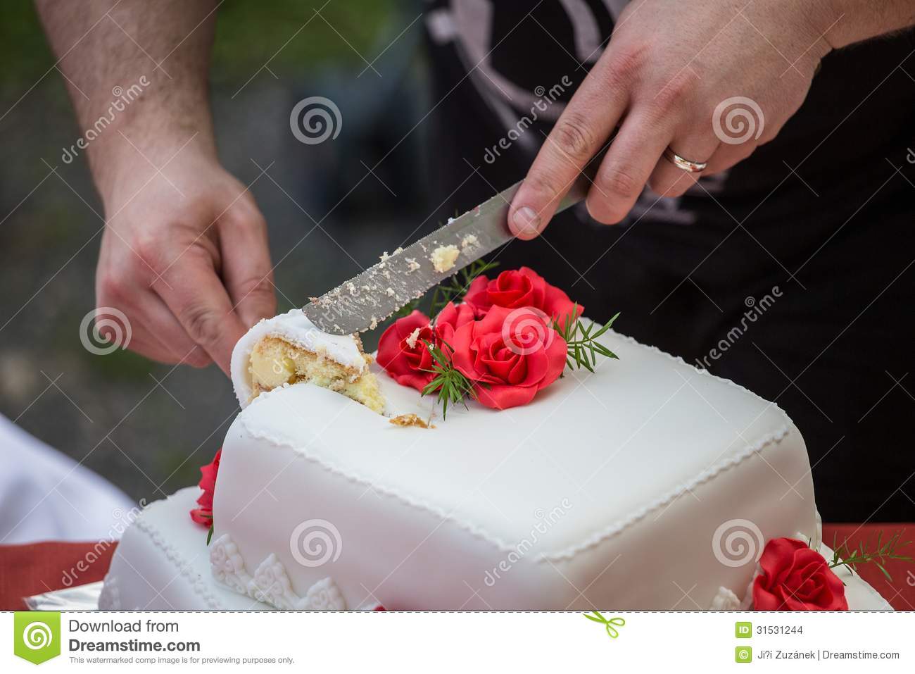 Wedding Cake Cutting