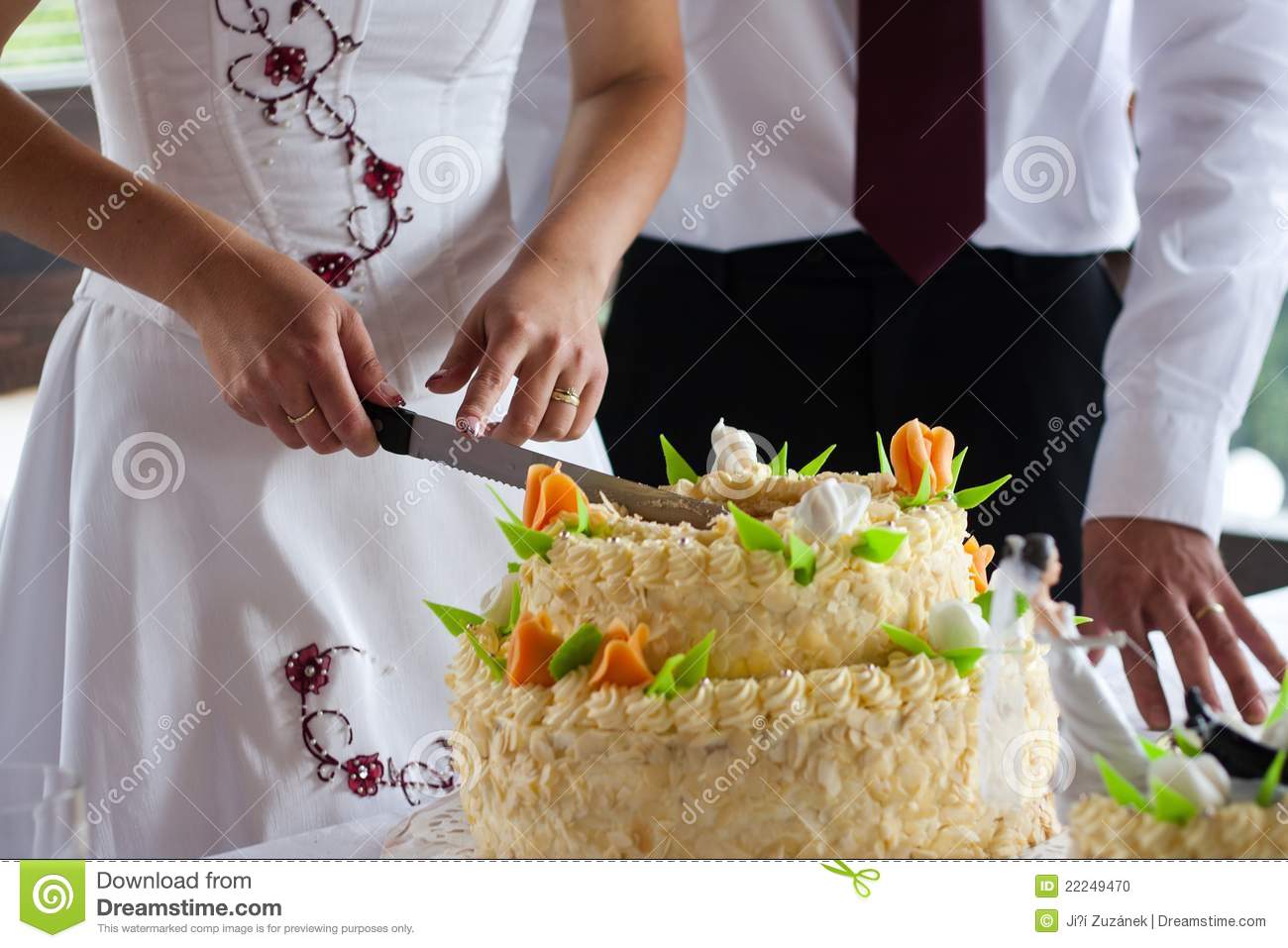 Wedding Cake Cutting