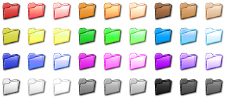 13 Microsoft Folder Icon Color Images