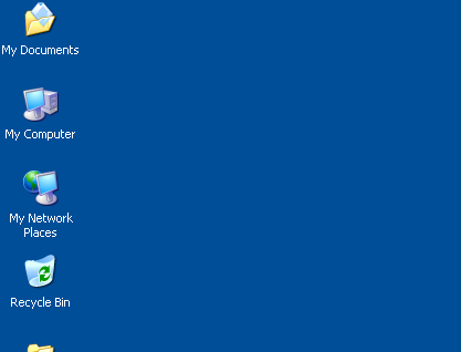 Windows XP Desktop Icons Windows XP Desktop Icons