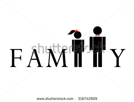 Word Family Silhouette