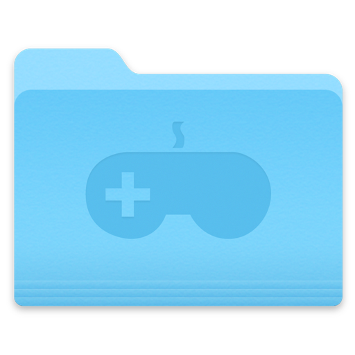 Yosemite Games Folder Icon Yosemite Games Folder Icon