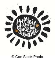 You Are My Sunshine Vector Free